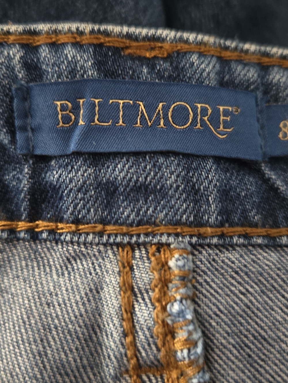 Biltmore Denim Jeans - Blue Size 8 Wm. NWOT